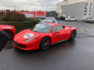 AVEYRON TOUR 2018 FERRARI AUDI R8 JAGUAR TYPE E CAB