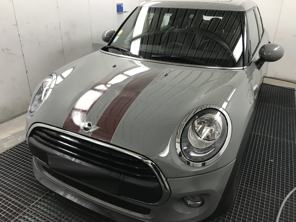 Mini ClubMan customisation bande covering