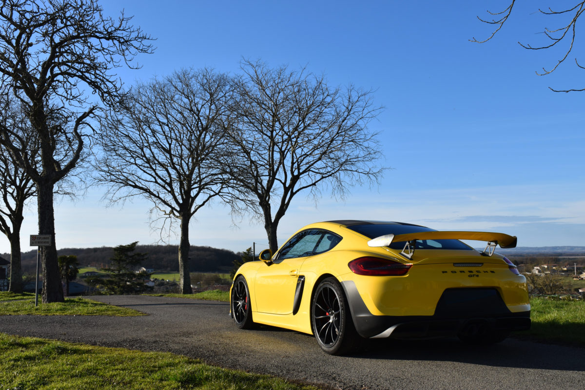 PORSCHE GT4 Covering Black carbon personnalisation customisation