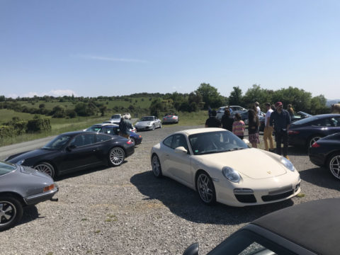 Sortie entres passionnés Porschistes