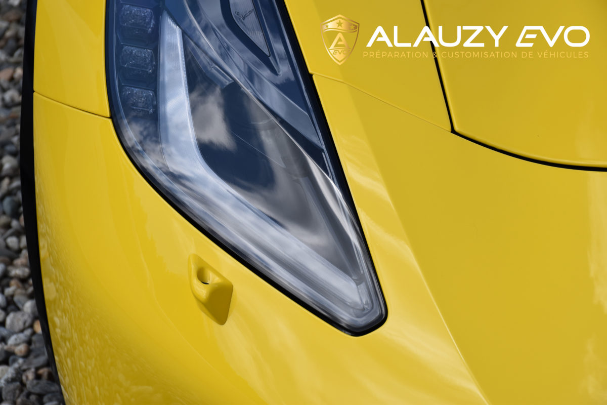 CORVETTE STINGRAY C7 COVERING FILM DE PROTECTION ALAUZY EVO TOULOUSE WRAPPING PERSONNALISATION