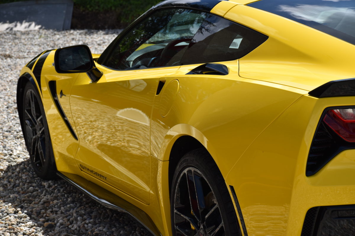 CORVETTE STINGRAY C7 COVERING FILM DE PROTECTION ALAUZY EVO TOULOUSE WRAPPING PERSONNALISATION