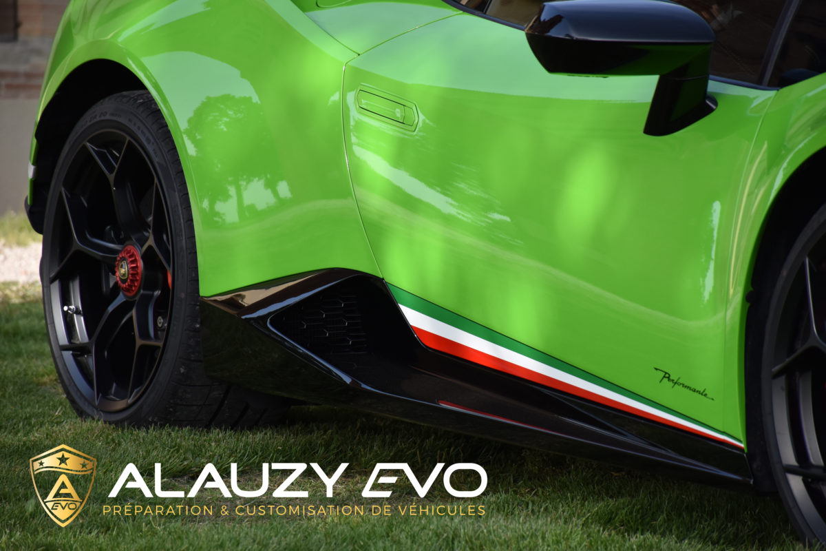 LAMBORGHINI HURACAN ALAUZY EVO PREMIUMSHIELD FILM DE PROTECTION COVERING