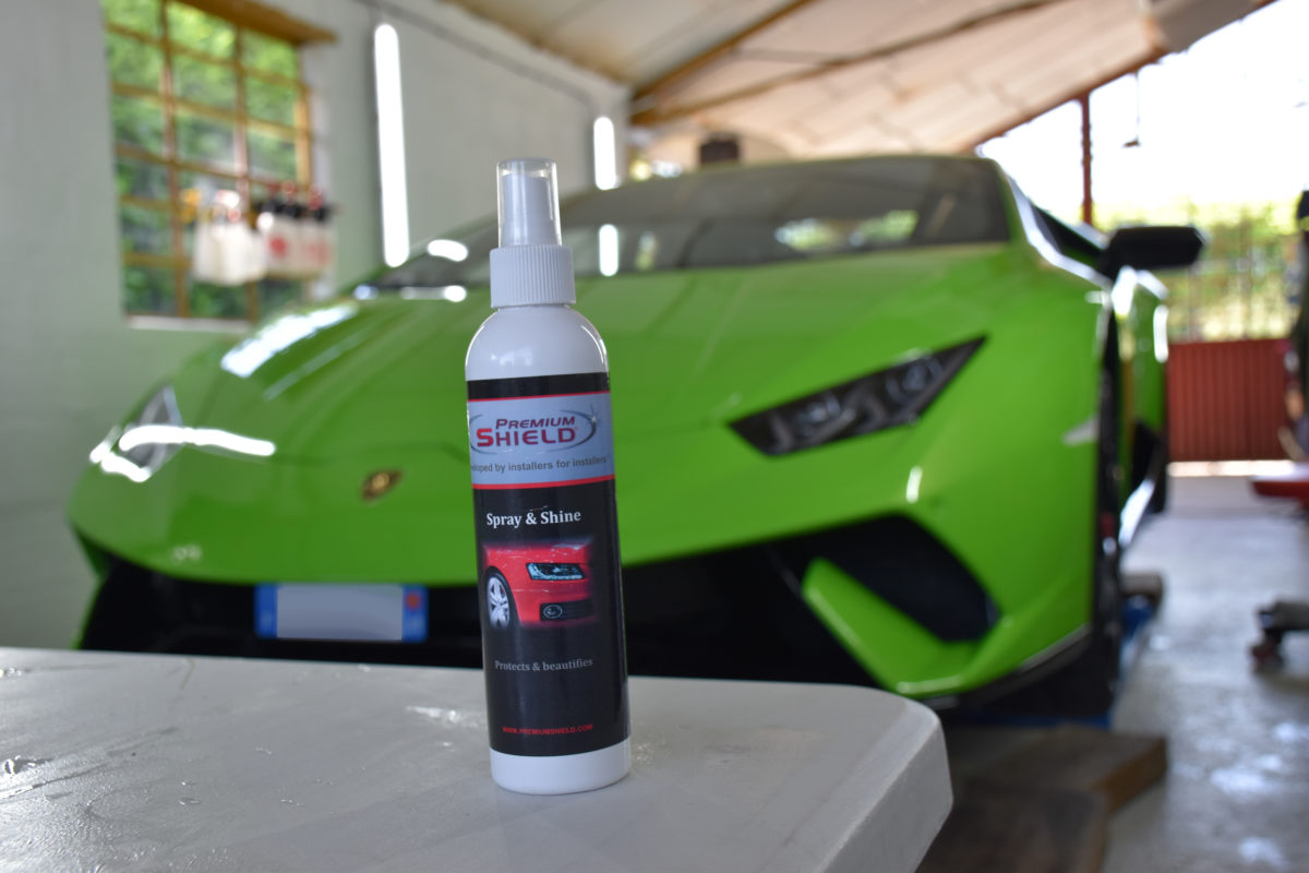 LAMBORGHINI HURACAN ALAUZY EVO PREMIUMSHIELD FILM DE PROTECTION COVERING