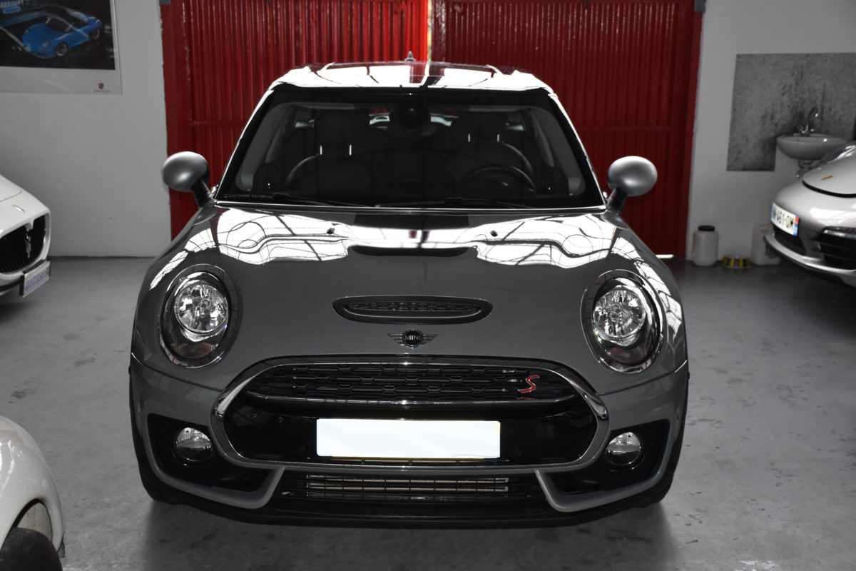 Mini ClubMan Covering Wrapping Personnalisation Carbone ALAUZY EVO TOULOUSE Midi-Pyrénées 31