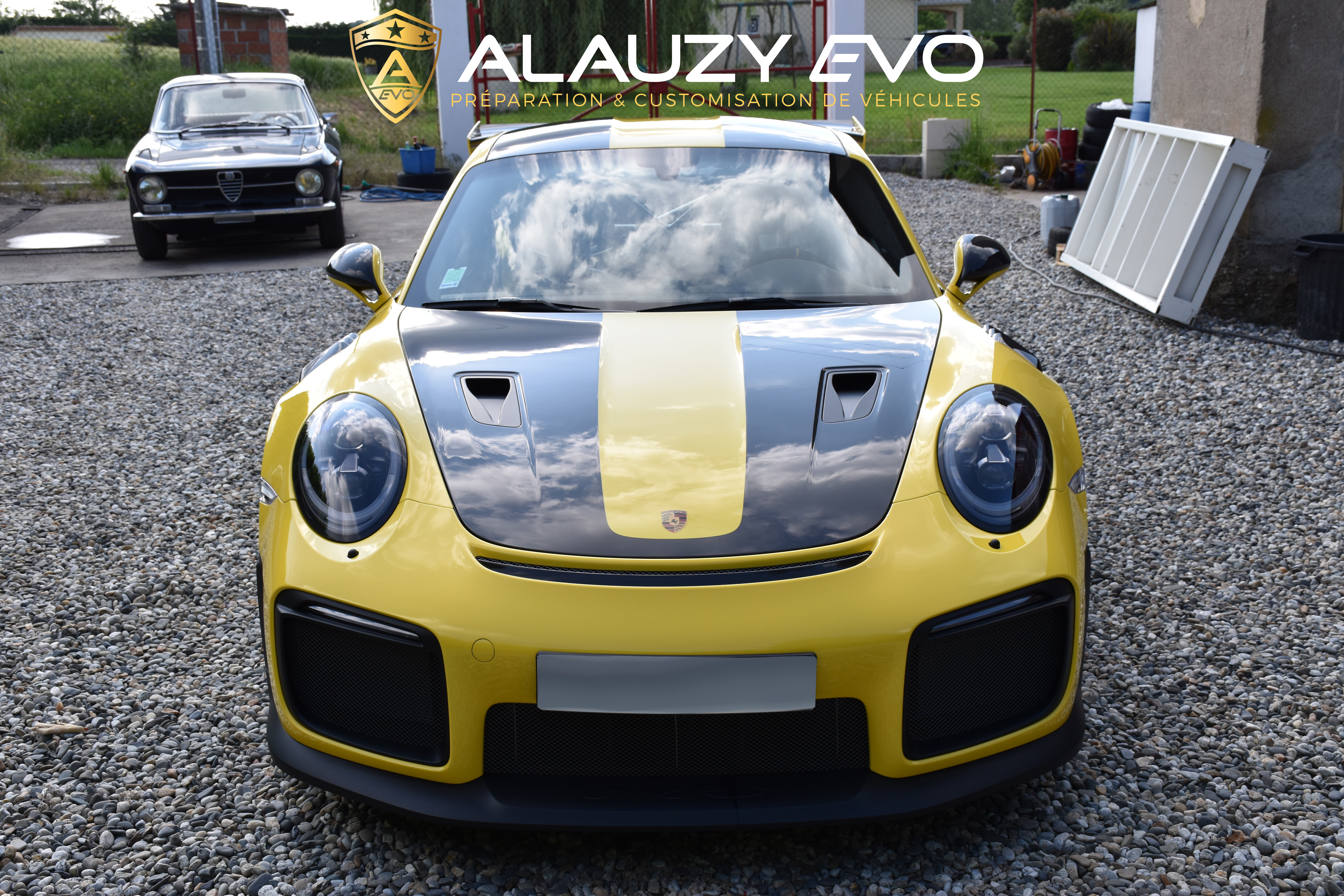 Porsche GT2RS ALAUZY EVO TOULOUSE Covering Film de protection Céramique