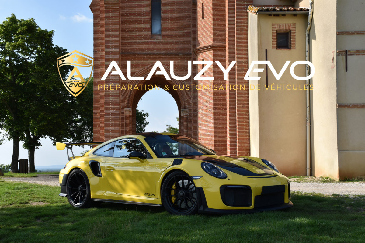 Porsche GT2RS ALAUZY EVO TOULOUSE Covering Film de protection Céramique