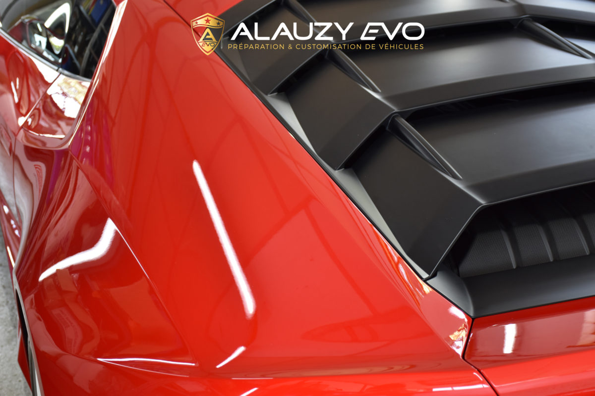 Lamborghini Alauzy Evo Covering PremiumShield Ceramique Detailing Toulouse