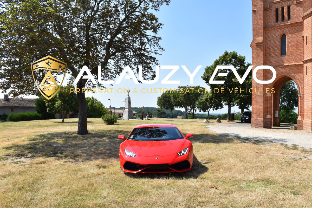 Lamborghini Alauzy Evo Covering PremiumShield Ceramique Detailing Toulouse