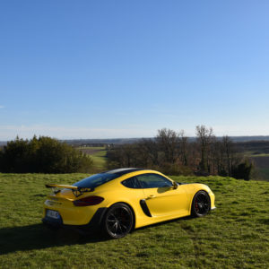 PORSCHE GT4 Covering Black carbon personnalisation customisation