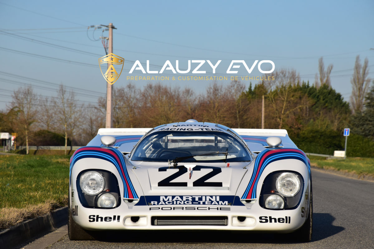 PORSCHE 917 RACING MARTINI ALAUZY EVO PERSONNALISATION COVERING TOTAL