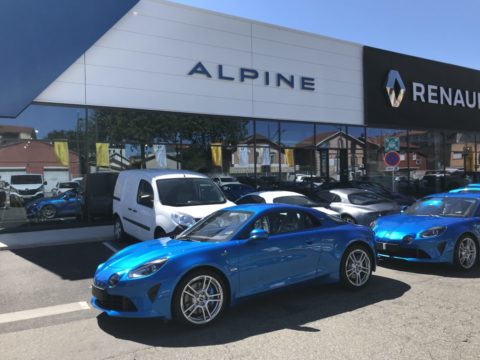 Film de protection face avant Alpine A110 2019